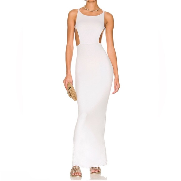 INDAH | REVOLVE | Tamri Maxi String Back Dress size 1/S - Picture 3 of 5
